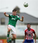 22 July 2023; Cian Bargary of Cork City during the Sports Direct Men’s FAI Cup First Round match between Treaty United and Cork City at Markets Field in Limerick. Photo by Michael P Ryan/Sportsfile