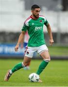 22 July 2023; Daniel Krezic of Cork City during the Sports Direct Men’s FAI Cup First Round match between Treaty United and Cork City at Markets Field in Limerick. Photo by Michael P Ryan/Sportsfile