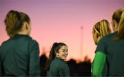 23 July 2023; Marissa Sheva during a Republic of Ireland training session at Dorrien Gardens in Perth, Australia, ahead of their second Group B match of the FIFA Women's World Cup 2023, against Canada. Photo by Stephen McCarthy/Sportsfile