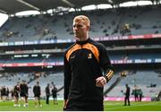23 July 2023; Adrian Mullen of Kilkenny walks the pitch before the GAA Hurling All-Ireland Senior Championship final match between Kilkenny and Limerick at Croke Park in Dublin. Photo by David Fitzgerald/Sportsfile