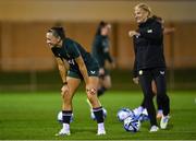 23 July 2023; Katie McCabe during a Republic of Ireland training session at Dorrien Gardens in Perth, Australia, ahead of their second Group B match of the FIFA Women's World Cup 2023, against Canada. Photo by Stephen McCarthy/Sportsfile