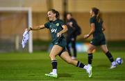 23 July 2023; Katie McCabe during a Republic of Ireland training session at Dorrien Gardens in Perth, Australia, ahead of their second Group B match of the FIFA Women's World Cup 2023, against Canada. Photo by Stephen McCarthy/Sportsfile