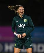 23 July 2023; Sinead Farrelly during a Republic of Ireland training session at Dorrien Gardens in Perth, Australia, ahead of their second Group B match of the FIFA Women's World Cup 2023, against Canada. Photo by Stephen McCarthy/Sportsfile