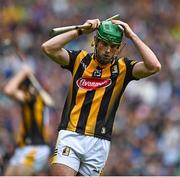 23 July 2023; Eoin Cody of Kilkenny reacts to a missed opportunity during the GAA Hurling All-Ireland Senior Championship final match between Kilkenny and Limerick at Croke Park in Dublin. Photo by Sam Barnes/Sportsfile