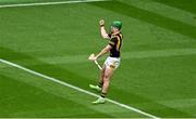 23 July 2023; Eoin Cody of Kilkenny celebrates after scoring his side's first goal during the GAA Hurling All-Ireland Senior Championship final match between Kilkenny and Limerick at Croke Park in Dublin. Photo by Daire Brennan/Sportsfile
