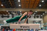 23 July 2023; James Hickey of Ireland during a podium training session at the 2023 Summer European Youth Olympic Festival at the Branik Tennis Club in Maribor, Slovenia. Photo by Tyler Miller/Sportsfile