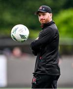23 July 2023; Dundalk head coach Stephen O'Donnell before the Sports Direct Men’s FAI Cup First Round match between Dundalk and Shamrock Rovers at Oriel Park in Dundalk, Louth. Photo by Ben McShane/Sportsfile