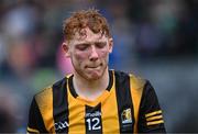 23 July 2023; John Donnelly of Kilkenny after his side's defeat in the GAA Hurling All-Ireland Senior Championship final match between Kilkenny and Limerick at Croke Park in Dublin. Photo by Piaras Ó Mídheach/Sportsfile