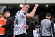 23 July 2023; Cameron Elliott of Dundalk celebrates after the Sports Direct Men’s FAI Cup First Round match between Dundalk and Shamrock Rovers at Oriel Park in Dundalk, Louth. Photo by Ben McShane/Sportsfile