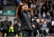 23 July 2023; Dundalk head coach Stephen O'Donnell celebrates after the Sports Direct Men’s FAI Cup First Round match between Dundalk and Shamrock Rovers at Oriel Park in Dundalk, Louth. Photo by Ben McShane/Sportsfile
