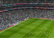 23 July 2023; Séamus Flanagan of Limerick  scores a point from play during the GAA Hurling All-Ireland Senior Championship final match between Kilkenny and Limerick at Croke Park in Dublin. Photo by Sam Barnes/Sportsfile