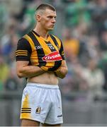 23 July 2023; A dejected Eoin Cody of Kilkenny after his side's defeat in the GAA Hurling All-Ireland Senior Championship final match between Kilkenny and Limerick at Croke Park in Dublin. Photo by Brendan Moran/Sportsfile Photo by Brendan Moran/Sportsfile