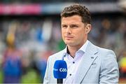 23 July 2023; Clare hurler Paul Flanagan during the GAA Hurling All-Ireland Senior Championship final match between Kilkenny and Limerick at Croke Park in Dublin. Photo by Ramsey Cardy/Sportsfile