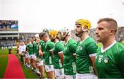 23 July 2023; Séamus Flanagan of Limerick before the GAA Hurling All-Ireland Senior Championship final match between Kilkenny and Limerick at Croke Park in Dublin. Photo by Ramsey Cardy/Sportsfile