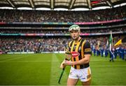 23 July 2023; Paddy Deegan of Kilkenny before the GAA Hurling All-Ireland Senior Championship final match between Kilkenny and Limerick at Croke Park in Dublin. Photo by Ramsey Cardy/Sportsfile
