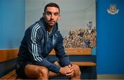 24 July 2023; James McCarthy sits for a portrait during a Dublin media conference at Parnell Park in Dublin ahead of the All-Ireland Senior Football Championship Final. Photo by Sam Barnes/Sportsfile