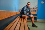 24 July 2023; James McCarthy sits for a portrait during a Dublin media conference at Parnell Park in Dublin ahead of the All-Ireland Senior Football Championship Final. Photo by Sam Barnes/Sportsfile