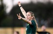 24 July 2023; Megan Connolly during a Republic of Ireland training session at Dorrien Gardens in Perth, Australia, ahead of their second Group B match of the FIFA Women's World Cup 2023, against Canada. Photo by Stephen McCarthy/Sportsfile