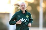 24 July 2023; Louise Quinn during a Republic of Ireland training session at Dorrien Gardens in Perth, Australia, ahead of their second Group B match of the FIFA Women's World Cup 2023, against Canada. Photo by Stephen McCarthy/Sportsfile