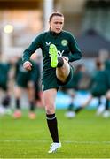 24 July 2023; Áine O'Gorman during a Republic of Ireland training session at Dorrien Gardens in Perth, Australia, ahead of their second Group B match of the FIFA Women's World Cup 2023, against Canada. Photo by Stephen McCarthy/Sportsfile