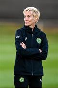24 July 2023; Manager Vera Pauw during a Republic of Ireland training session at Dorrien Gardens in Perth, Australia, ahead of their second Group B match of the FIFA Women's World Cup 2023, against Canada. Photo by Stephen McCarthy/Sportsfile