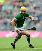 23 July 2023; Séamus Flanagan of Limerick during the GAA Hurling All-Ireland Senior Championship final match between Kilkenny and Limerick at Croke Park in Dublin. Photo by Sam Barnes/Sportsfile