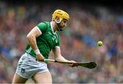 23 July 2023; Séamus Flanagan of Limerick during the GAA Hurling All-Ireland Senior Championship final match between Kilkenny and Limerick at Croke Park in Dublin. Photo by Sam Barnes/Sportsfile