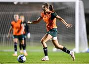 24 July 2023; Abbie Larkin during a Republic of Ireland training session at Dorrien Gardens in Perth, Australia, ahead of their second Group B match of the FIFA Women's World Cup 2023, against Canada. Photo by Stephen McCarthy/Sportsfile