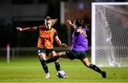 24 July 2023; Chloe Mustaki is tackled by Ciara Grant during a Republic of Ireland training session at Dorrien Gardens in Perth, Australia, ahead of their second Group B match of the FIFA Women's World Cup 2023, against Canada. Photo by Stephen McCarthy/Sportsfile