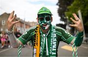 24 July 2023; Evan Moloney from Clareview, Limerick during the homecoming celebrations of the Limerick All-Ireland Senior Hurling Champions at Pery Square in Limerick. Photo by David Fitzgerald/Sportsfile