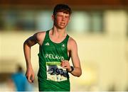 24 July 2023; Seamus Clarke of Ireland while competing in the boys 5000m Race Walk Final during day one of the 2023 Summer European Youth Olympic Festival at the Poljane Athletics Stadium in Maribor, Slovenia. Photo by Tyler Miller/Sportsfile