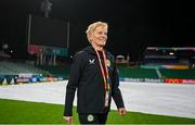 25 July 2023; Manager Vera Pauw during a Republic of Ireland stadium familiarisation at Perth Rectangular Stadium in Perth, Australia, ahead of their second Group B match of the FIFA Women's World Cup 2023, against Canada. Photo by Stephen McCarthy/Sportsfile