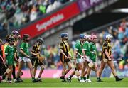 23 July 2023; A general view during the INTO Cumann na mBunscol GAA Respect Exhibition Go Games at the GAA Hurling All-Ireland Senior Championship final match between Kilkenny and Limerick at Croke Park in Dublin. Photo by David Fitzgerald/Sportsfile