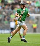 23 July 2023; Peter Casey of Limerick during the GAA Hurling All-Ireland Senior Championship final match between Kilkenny and Limerick at Croke Park in Dublin. Photo by David Fitzgerald/Sportsfile