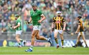 23 July 2023; Gearóid Hegarty of Limerick during the GAA Hurling All-Ireland Senior Championship final match between Kilkenny and Limerick at Croke Park in Dublin. Photo by David Fitzgerald/Sportsfile