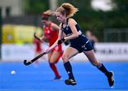 25 July 2023; Niamh Carey of Ireland during the women's hockey international match between Ireland and Chile at the Sport Ireland Campus in Dublin. Photo by Ben McShane/Sportsfile