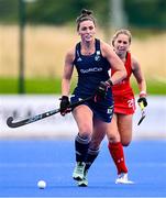 25 July 2023; Róisín Upton of Ireland during the women's hockey international match between Ireland and Chile at the Sport Ireland Campus in Dublin. Photo by Ben McShane/Sportsfile