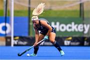 25 July 2023; Caoimhe Perdue of Ireland during the women's hockey international match between Ireland and Chile at the Sport Ireland Campus in Dublin. Photo by Ben McShane/Sportsfile