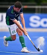 25 July 2023; Nicholas Page of Ireland before the Men's EuroHockey Championship Qualifier match between Ireland and Ukraine at the Sport Ireland Campus in Dublin. Photo by Ben McShane/Sportsfile