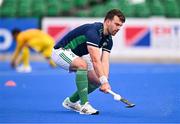 25 July 2023; Jeremy Duncan of Ireland before the Men's EuroHockey Championship Qualifier match between Ireland and Ukraine at the Sport Ireland Campus in Dublin. Photo by Ben McShane/Sportsfile