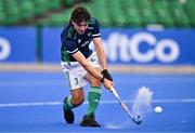 25 July 2023; Charlie Rowe of Ireland before the Men's EuroHockey Championship Qualifier match between Ireland and Ukraine at the Sport Ireland Campus in Dublin. Photo by Ben McShane/Sportsfile