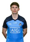 6 March 2023; Michael Fitzsimons during a Dublin football squad portrait session at Parnell Park in Dublin. Photo by Brendan Moran/Sportsfile