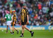 23 July 2023; Conor Mahon, Carrig NS, Birr, Offaly, representing Kilkenny, during the INTO Cumann na mBunscol GAA Respect Exhibition Go Games at the GAA Hurling All-Ireland Senior Championship final match between Kilkenny and Limerick at Croke Park in Dublin. Photo by Ray McManus/Sportsfile