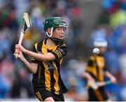 23 July 2023; Conor Mahon, Carrig NS, Birr, Offaly, representing Kilkenny, during the INTO Cumann na mBunscol GAA Respect Exhibition Go Games at the GAA Hurling All-Ireland Senior Championship final match between Kilkenny and Limerick at Croke Park in Dublin. Photo by Ray McManus/Sportsfile
