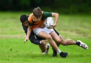 26 July 2023; Participants during the Leinster Rugby School of Excellence at Kings Hospital in Dublin. Photo by Piaras Ó Mídheach/Sportsfile