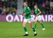 26 July 2023; Sinead Farrelly of Republic of Ireland during the FIFA Women's World Cup 2023 Group B match between Canada and Republic of Ireland at Perth Rectangular Stadium in Perth, Australia. Photo by Stephen McCarthy/Sportsfile