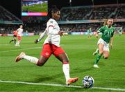 26 July 2023; Kadeisha Buchanan of Canada during the FIFA Women's World Cup 2023 Group B match between Canada and Republic of Ireland at Perth Rectangular Stadium in Perth, Australia. Photo by Stephen McCarthy/Sportsfile