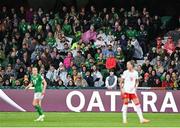 26 July 2023; Supporters during the FIFA Women's World Cup 2023 Group B match between Canada and Republic of Ireland at Perth Rectangular Stadium in Perth, Australia. Photo by Stephen McCarthy/Sportsfile