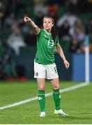 26 July 2023; Áine O'Gorman of Republic of Ireland during the FIFA Women's World Cup 2023 Group B match between Canada and Republic of Ireland at Perth Rectangular Stadium in Perth, Australia. Photo by Stephen McCarthy/Sportsfile