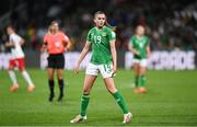 26 July 2023; Abbie Larkin of Republic of Ireland during the FIFA Women's World Cup 2023 Group B match between Canada and Republic of Ireland at Perth Rectangular Stadium in Perth, Australia. Photo by Stephen McCarthy/Sportsfile
